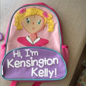 Pink and Purple Kids Backpack